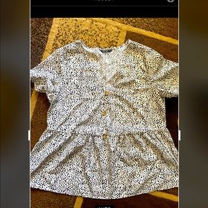 Shein Leopard Print Blouse. 0xl